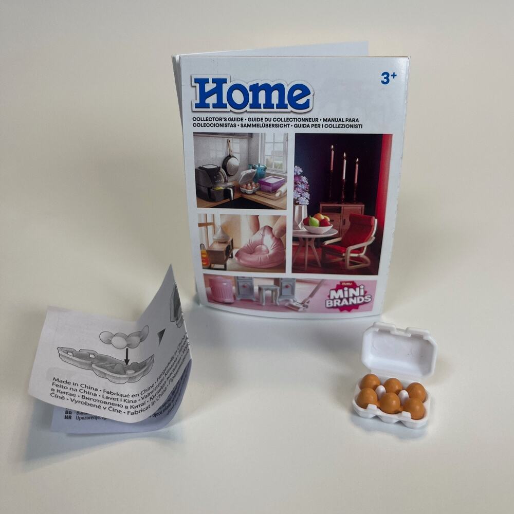 NEW Zuru Mini Brands Home Series EGG CARTON Miniature Collector